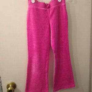 Oh my!  Pink velour comfy pants, Circo, girls S